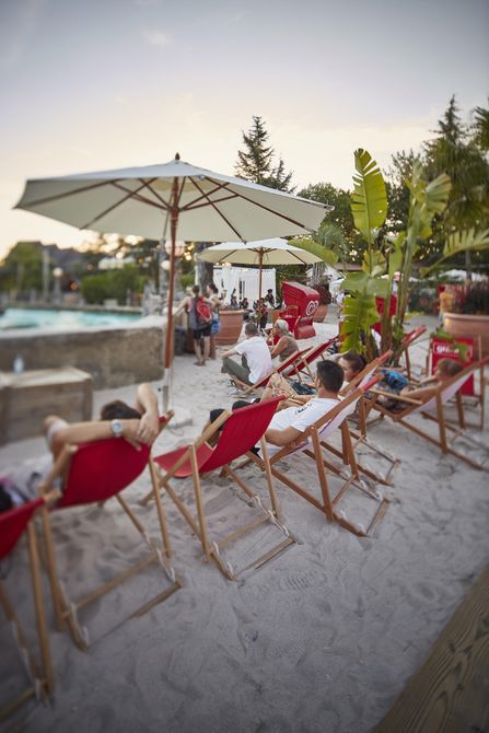 „Rulantica Beach Club“ lädt zum Entspannen ein. Bild: Europa-Park