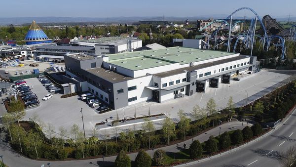 Das neue Europa-Park Logistikzentrum mit einer Fläche von 8.000 Quadratmeter. Bild: Europa-Park