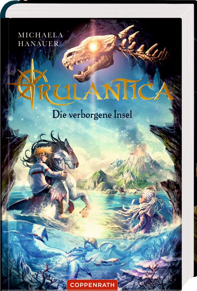 Rulantica - Ein Fantasy-Abenteuer aus dem Coppenrath Verlag erzählt die Geschichte, die der Europa-Park als neues Wasser-Erlebnis-Resort umsetzt. Buchcover (c) Coppenrath